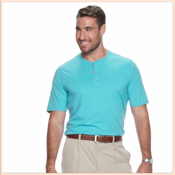 NEW NWOT North Crest Outdoor blue Green Teal Tee Shirt - Picture 1 of 5